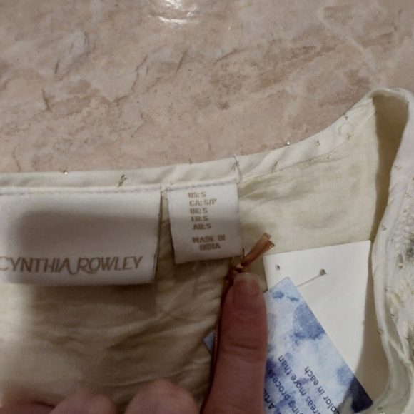 Cynthia Rowley modal top bnwt size  S - Picture 5 of 6